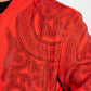 Men's Red Rhinestone Bomber Jacket