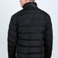 Mens Faux Leather Coat - Black