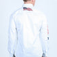 Mens Cotton Modern Fit Stretch USA Embroidery Shirt