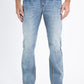 Holt Men's Light Blue Slim Boot Cut Jeans