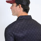 Mens Aztec Baseball Burgundy Cap