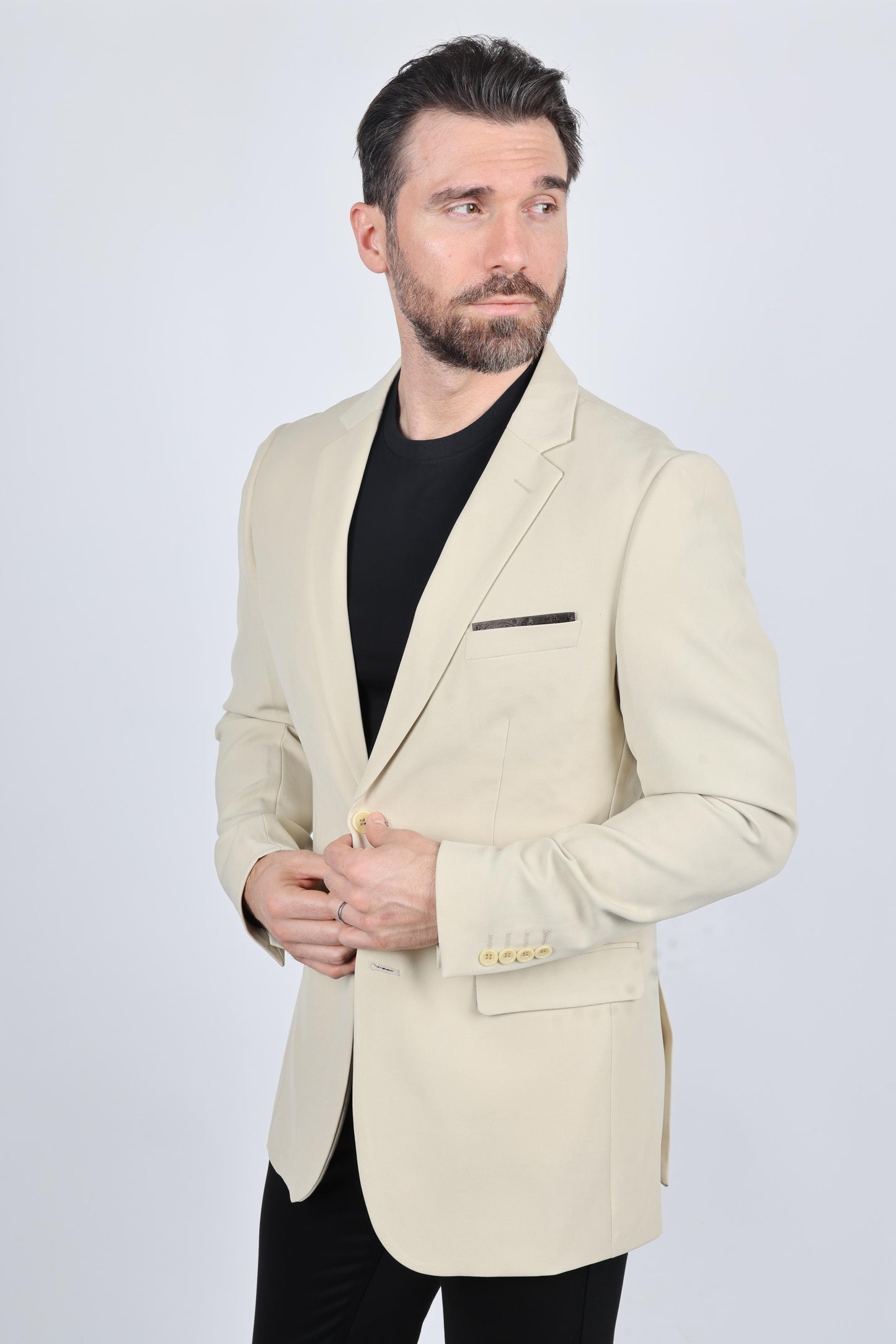 Mens Modern Fit Stretch Date Night Blazer