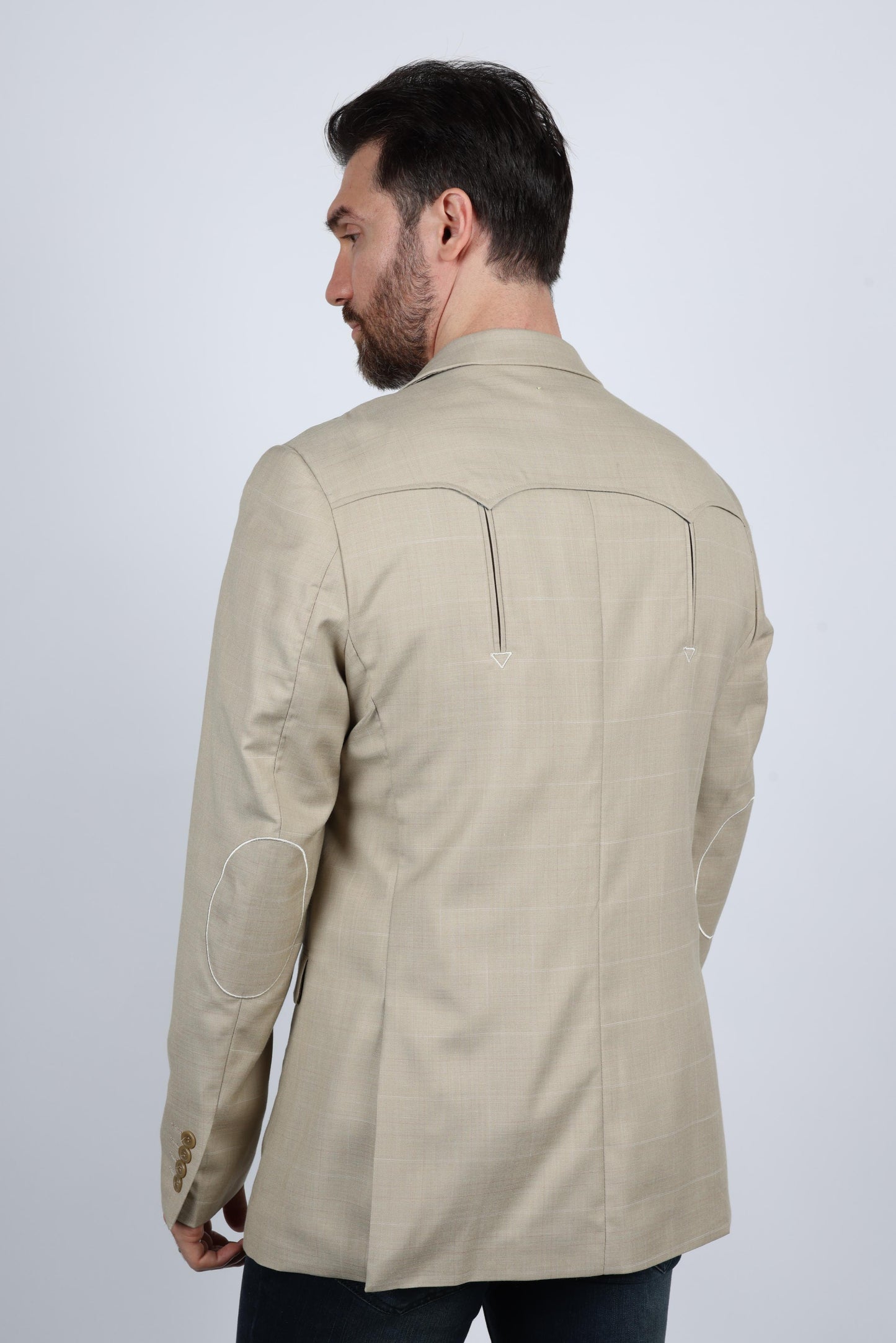 Men's Western Sport Coat with Elbow Patch