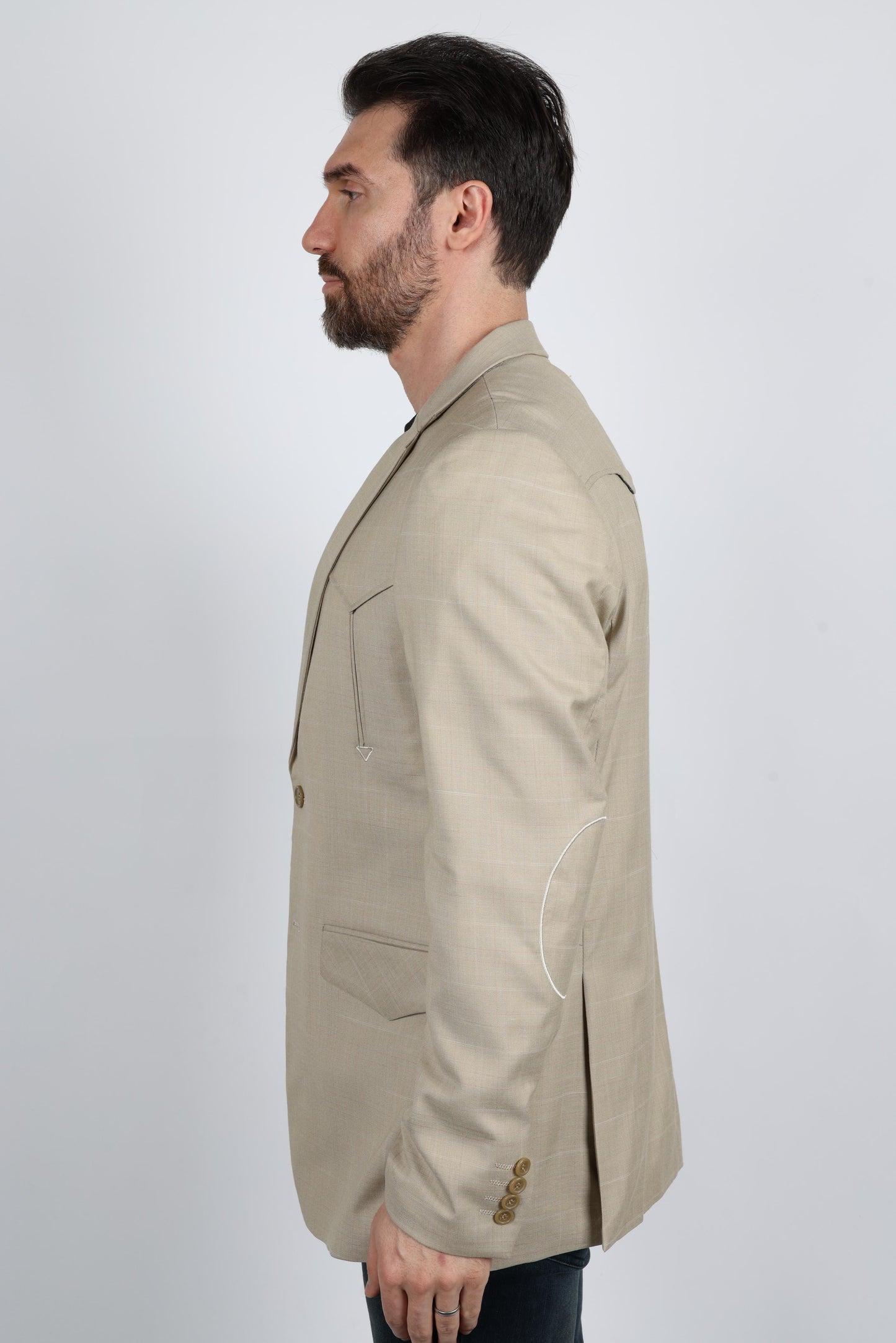 Men's Western Sport Coat with Elbow Patch