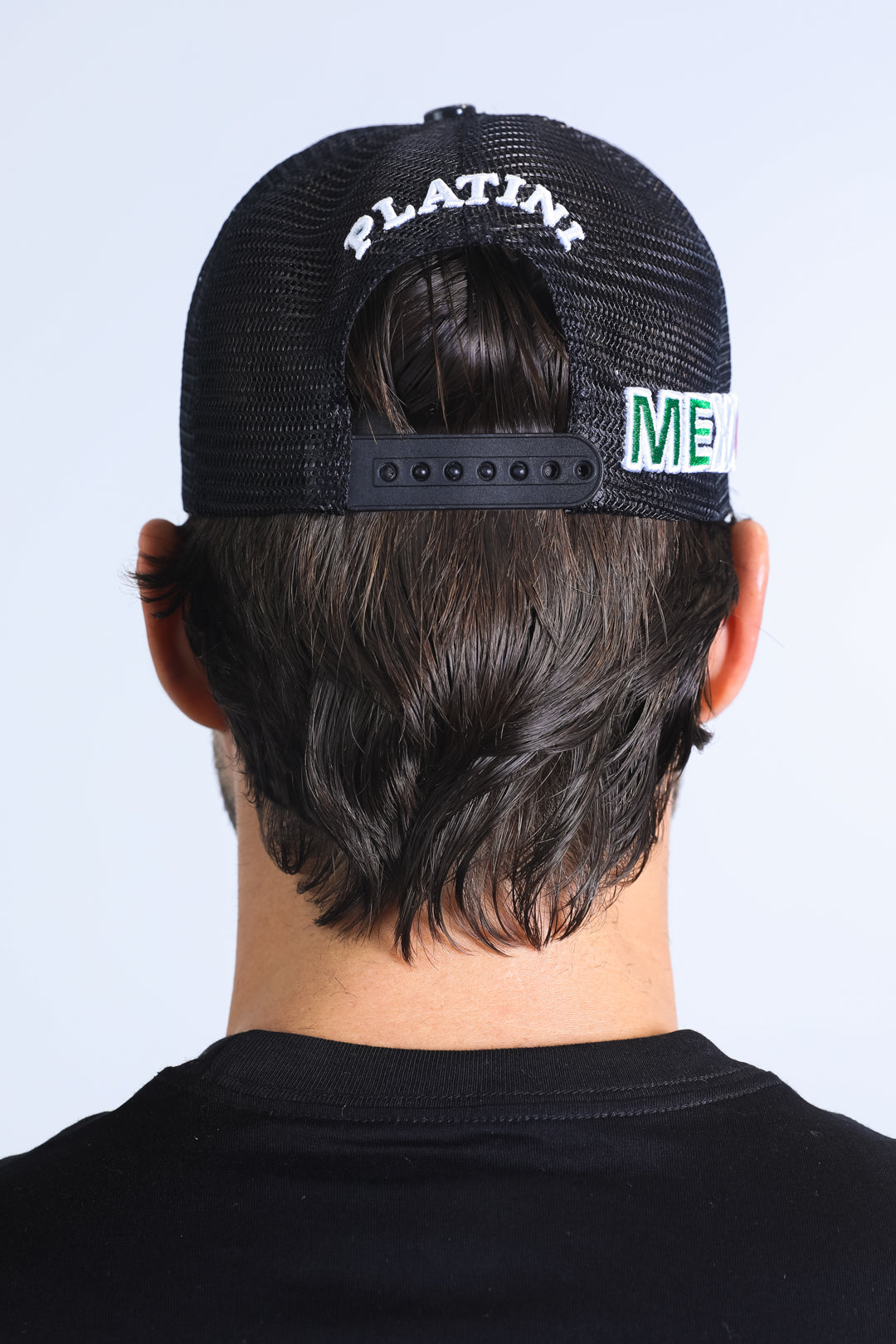 Men's Mexican Pride Baseball Cap - Black