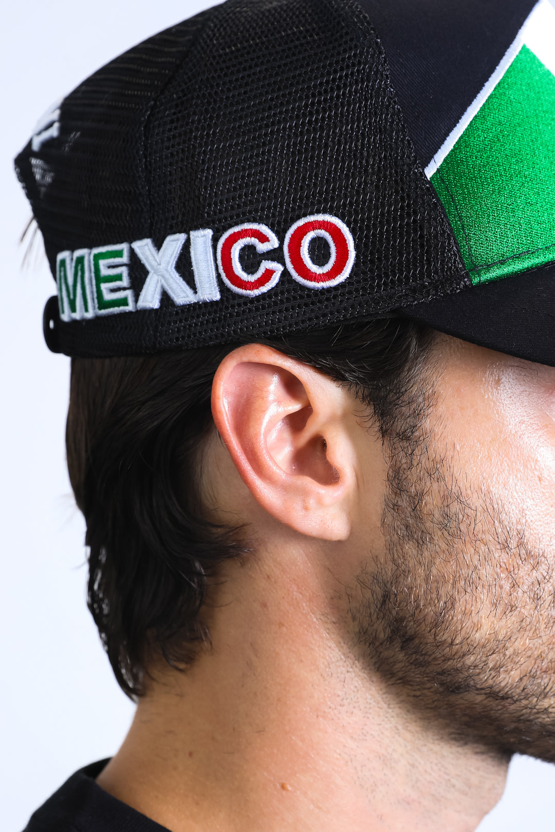 Men's Mexican Pride Baseball Cap - Black