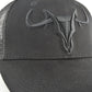 Mens 3D Logo Baseball Cap - Black