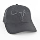 Mens 3D Logo Baseball Cap - Black