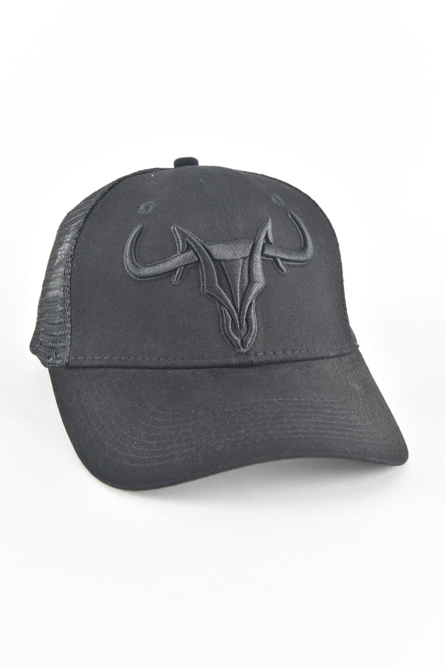 Mens 3D Logo Baseball Cap - Black