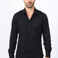 Men’s Modern Fit Stretch Dress Shirt - Black