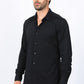 Men’s Modern Fit Stretch Dress Shirt - Black