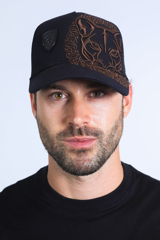 Men's Platini Jaguar Cap - Black