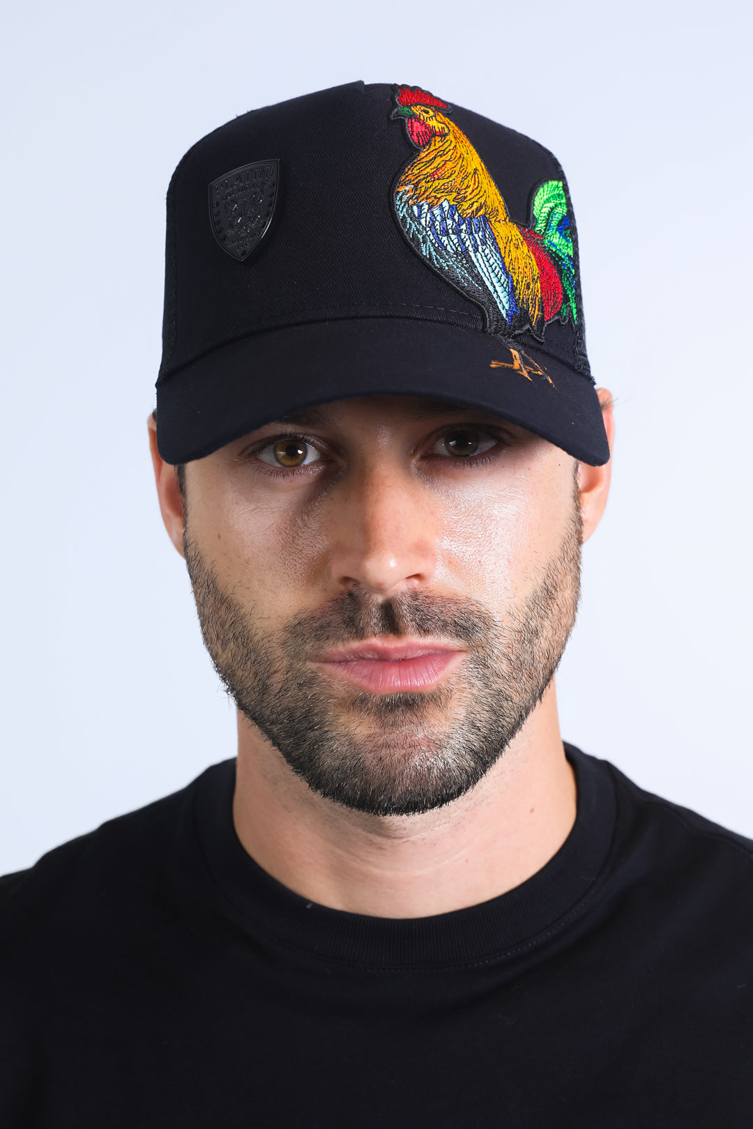 Men's Rooster Crest Cap - Black