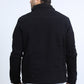 Mens Sherpa Lined Denim Jacket - Black