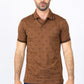 Mens Cotton Printed Polo Shirt