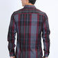 Mens Checkered Long Sleeve Black/Grey Shirt