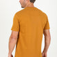 Classic Cotton Knit Camel T-Shirt