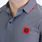 Men's Cotton Modern Fit Stretch Grey Polo