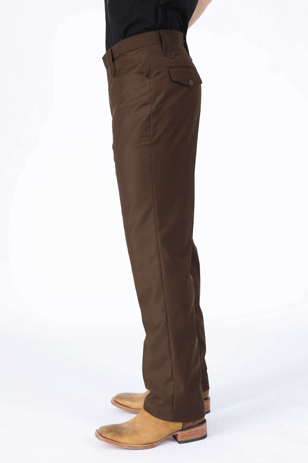 Heath Mens Poly-Stretch Boot-Cut Western Suit Pants