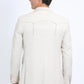 Men's Double Button Western Beige Blazer