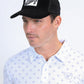 Mens Horse Logo Baseball Black Cap