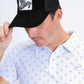 Mens Horse Logo Baseball Black Cap