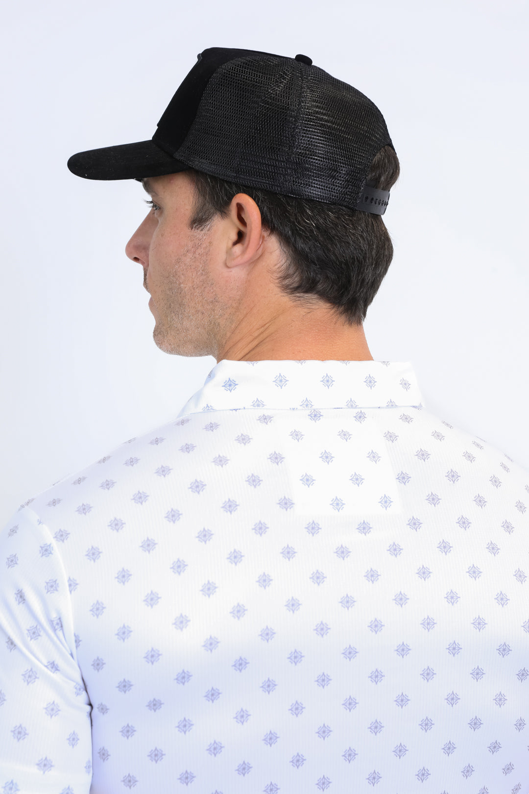 Mens Horse Logo Baseball Black Cap