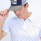 Mens Horse Logo Baseball Grey Cap