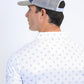 Mens Horse Logo Baseball Grey Cap