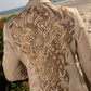 Mens Embroidery Fashion Blazer