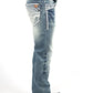 Holt Men's Medium Wash Slim Boot Cut Jeans