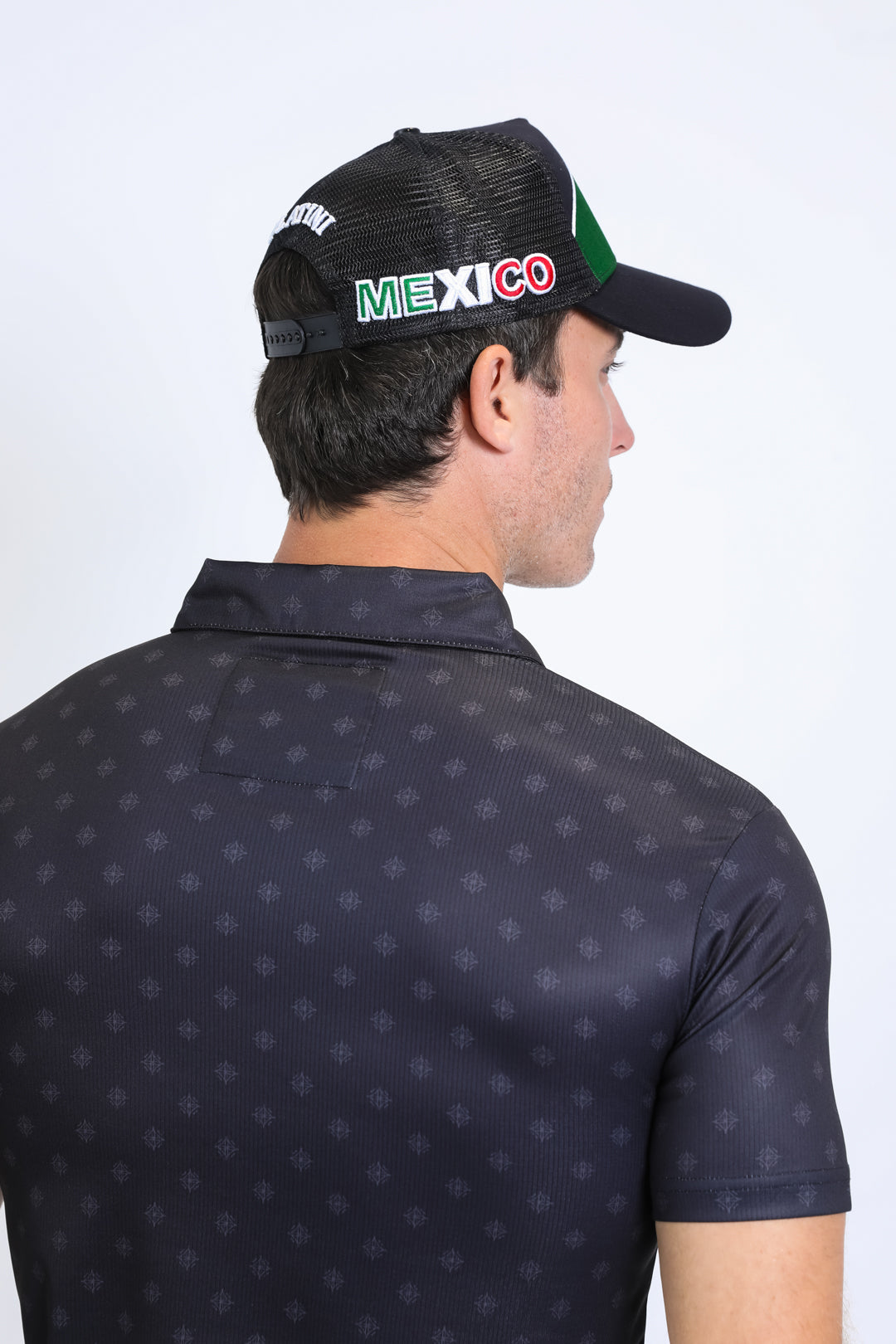 Men's Mexican Pride Baseball Cap - Black