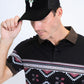 Mens MEXICO 3D Logo Baseball Black/Black Cap