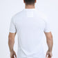 Mens Modern Fit Cotton Stretch White T-Shirt