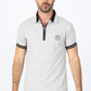 Mens Modern Fit Stretch Cotton Bone Polo