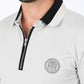 Mens Modern Fit Stretch Cotton Bone Polo