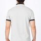 Mens Modern Fit Stretch Cotton Bone Polo