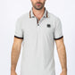 Mens Modern Fit Stretch Cotton Bone Polo