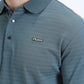 Mens Modern Fit Stretch Cotton Grey Polo