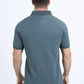 Mens Modern Fit Stretch Cotton Grey Polo