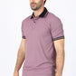 Mens Modern Fit Stretch Cotton Salmon Polo