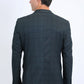 Mens Modern Fit Stretch Date Night Green Blazer