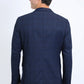 Mens Modern Fit Stretch Date Night Navy Blazer