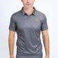 Mens Performance Fabric Print Slate Polo