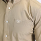 Men's Performance Long Sleeve Khaki Shirt