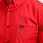 Men's Performance Long Sleeve Red Shirt