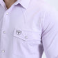 Men's Performance Western Long Sleeve Lt. Purple Shirt