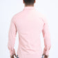 Men's Performance Western Long Sleeve Pink Shirt