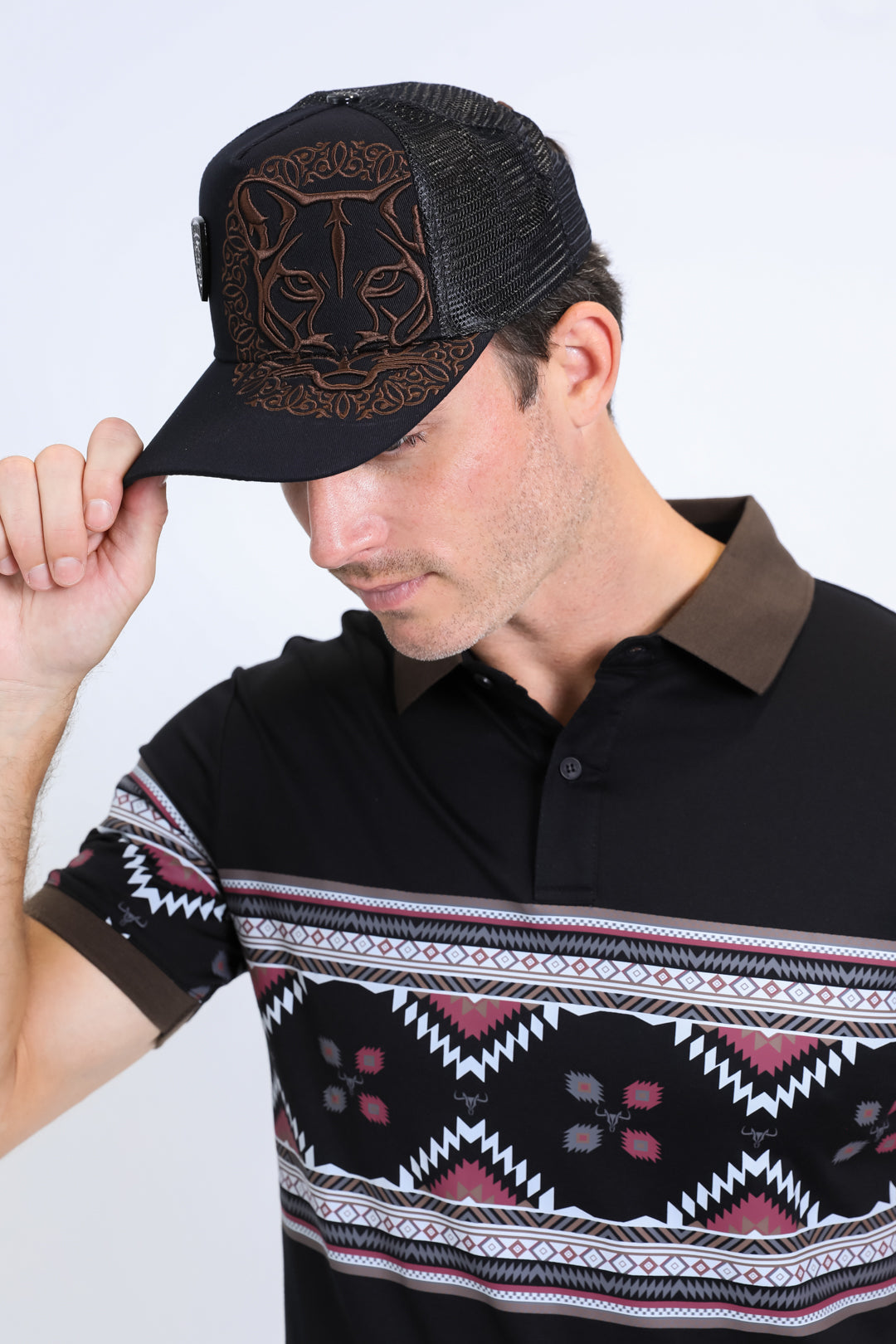 Men's Platini Jaguar Cap - Black