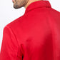 Men's Double Button Red Blazer